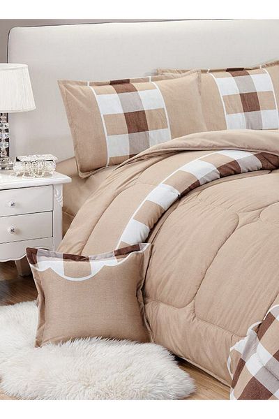 Generic Comforter Set King Size 6 Pieces Comforter Set Twin Unisex Bedding Set