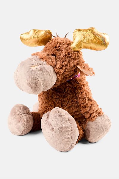 NİCİ Thure Moose Durable Plush Toys, Brown
