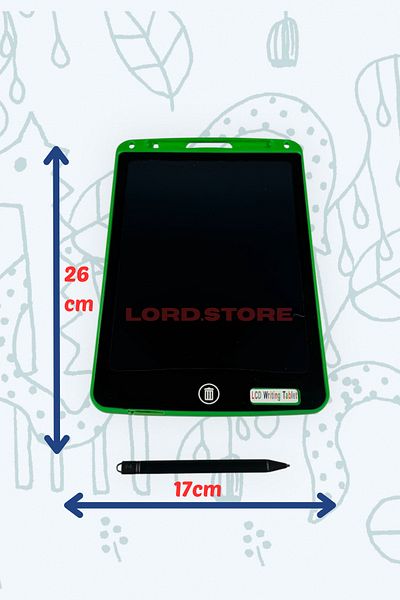 OYUNCAK STORE Gift Colorful Writing Tablet Lcd 10 Inch Drawing Writing Board with Pen Note Writing Training Tablet