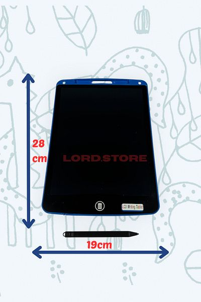 OYUNCAK STORE Gift Colorful Writing Tablet Lcd 12 Inch Drawing Writing Board with Pen Note Writing Training Tablet