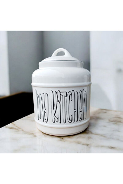 HomeStone حاوية تخزين برطمان كبيرة الحجم سعة 6000 مل.