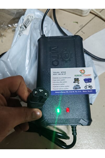 Volta Vsm uyumlu 48V 14 ah şarj aleti otomatik devre kesicili