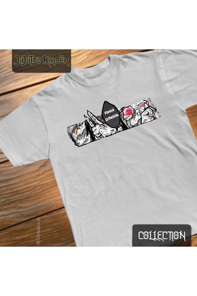 SHINOBIX Jujutsu Kaisen Anime Sukuna Ryomen & Itadori Yuji Oversize T-Shirt