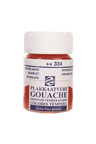 Talens Kırmızı Guaj Boya 16 ml Scarlet 334 gouache