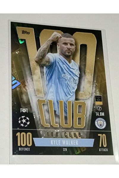 Topps مجموعة أحذية كايل ووكر 100 CLUB