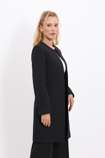 ÖNDER ÖZSOY Plus Size - Straight Jacket-Black