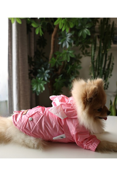 YES LAURA معطف الكلب معطف واق من المطر الكلب الزي الكلب اللباس