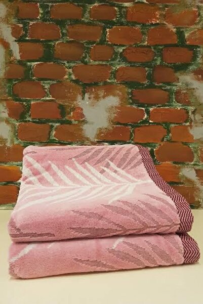 Özdilek 2-листовий оксамитовий рушник для рук і обличчя з візерунком 50 X 90