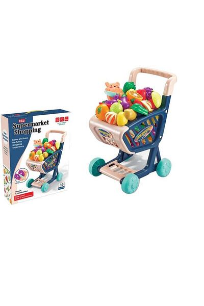 FULLJOY Supermarket Shopping Trolley 36 Pieces 18-2107898
