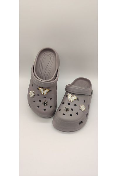 ONDR Terlik Comfortable Sole Sea Beach Cook Hospital Nurse Doctor Cross Sport Women's Sandals Mink Slippers