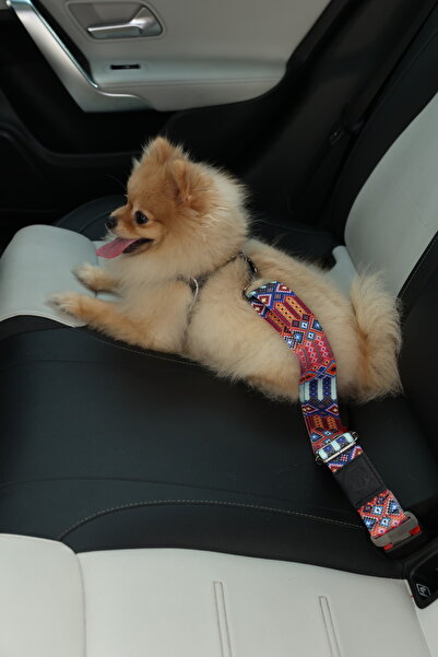 YES LAURA Araba Köpek Emniyet Kemeri Evcil Hayvan Araç Seyahat Tasması