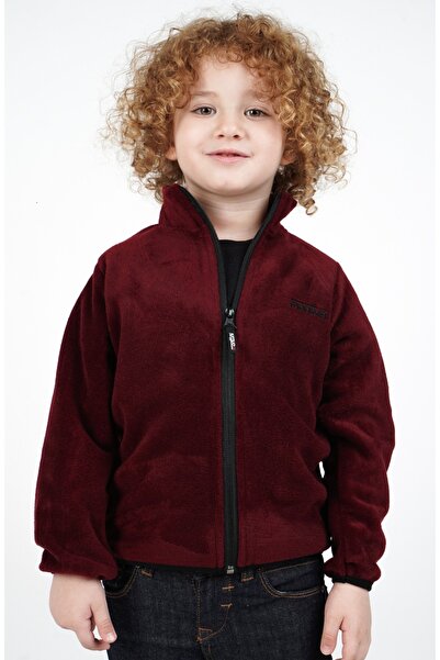 DUBLİNO KİDS Jachetă cardigan pentru băiat din lână, cu guler vertical, cu fermoar