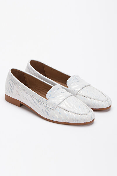 UYG Pera Seri Balerini casual din piele naturală cu design elegant
