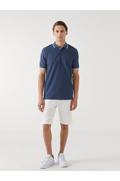 LC Waikiki Tricou pentru bărbați cu mânecă scurtă cu gât polo