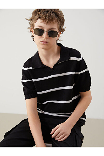 LC Waikiki Vizyon New Season Polo Neck Boys' Knitwear Sweater