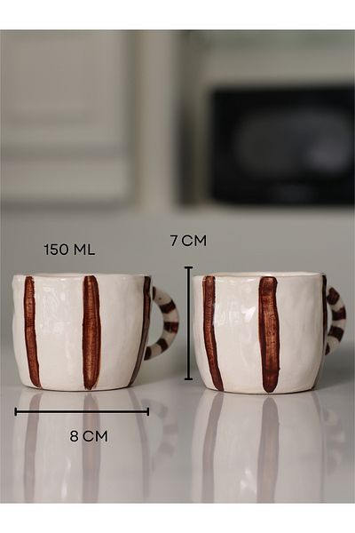 Most Home Line Duo Set of 2 Ceramic Mugs