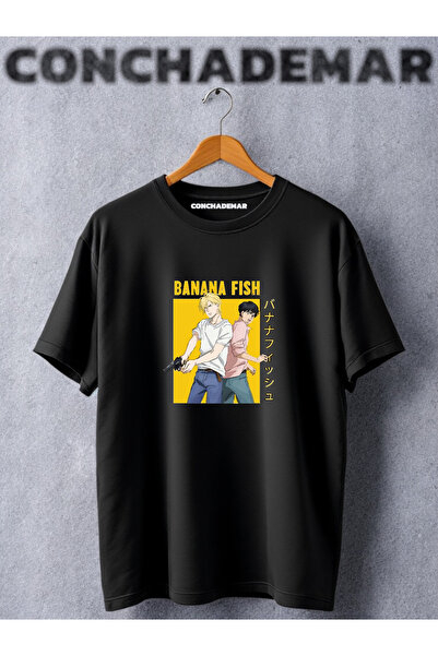 Vordevia Μπλουζάκι με στάμπα μπανάνας ψαριού