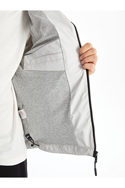 LC Waikiki XSIDE Standart Kalıp Kapüşonlu Erkek İnce Mont