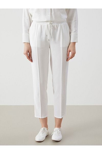 LC Waikiki Women's Trousers with Elastic Waist