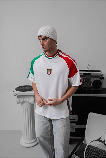 Omerta Takım Arma Nakışlı A Kalite Oversize T-Shirt