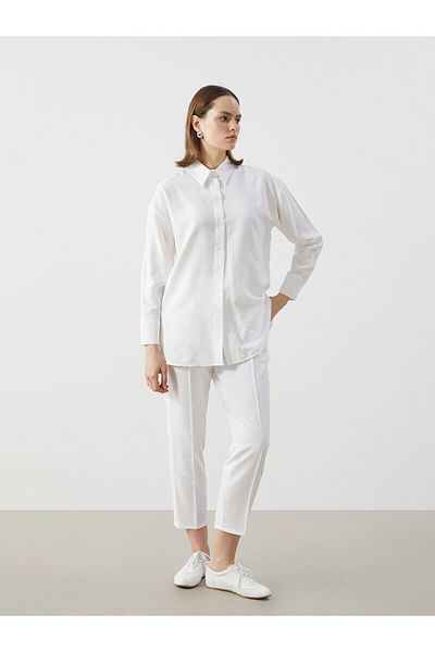 LC Waikiki Women's Trousers with Elastic Waist
