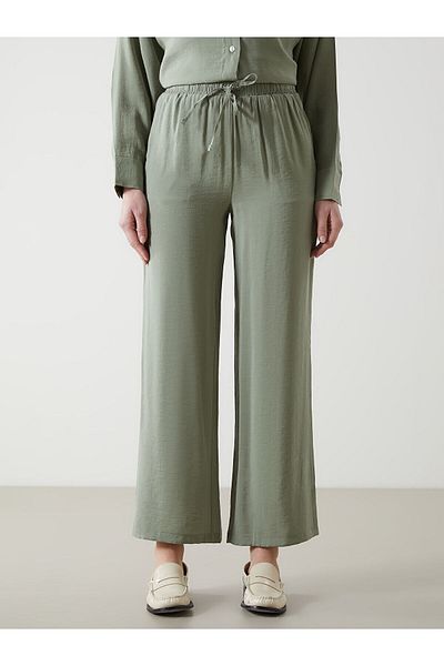 LC Waikiki Women's Trousers with Elastic Waist
