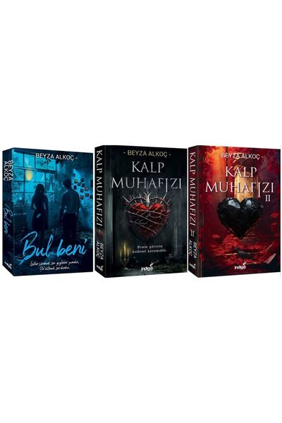 İndigo Kitap Bul Beni + Kalp Muhafızı 1  + Kalp Muhafızı 2  Karton Kapak 3 'l...
