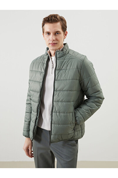 LC Waikiki Classic Standard Mold Stand Collar Men's Puffer Coat