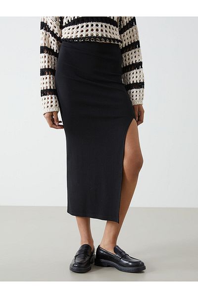 LC Waikiki Women's Skirt with Elastic Waist