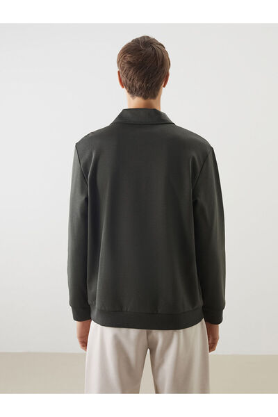 LC Waikiki İzr Yeni Sezon Polo Yaka Erkek Sweatshirt