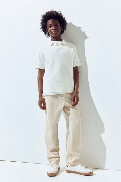 H&M Linen-blend Trousers