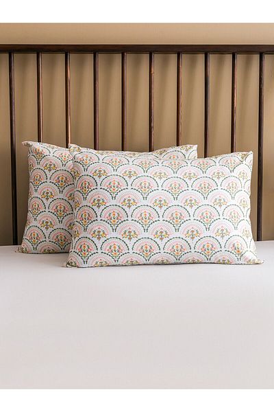 LC Waikiki Set of 2 Printed Pillow Cases - 50X70 cm