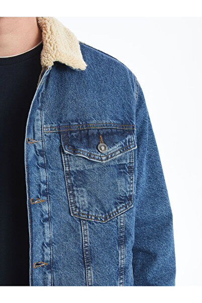 LC Waikiki Vizyon Yeni Sezon Standart Kalıp Erkek Jean Ceket