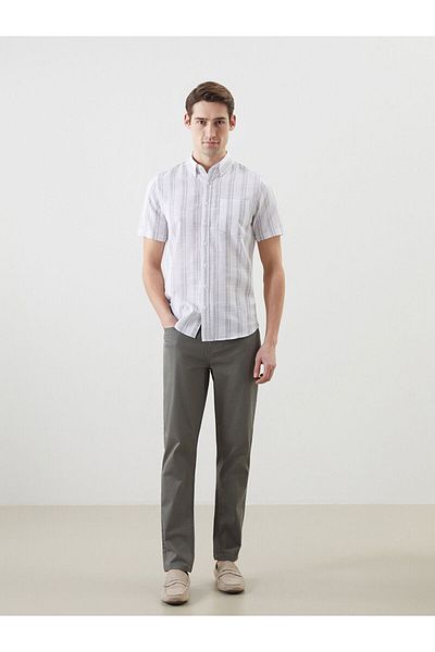 LC Waikiki Ανδρικό παντελόνι Chino Skinny Fit Gabardine