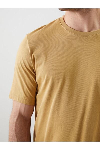 LC Waikiki Ανδρικό T-Shirt από βαμβακερό χτενισμένο λαιμό