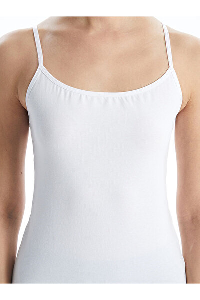 LC Waikiki Plus New Season U-Neck Strap Women's Tank Top