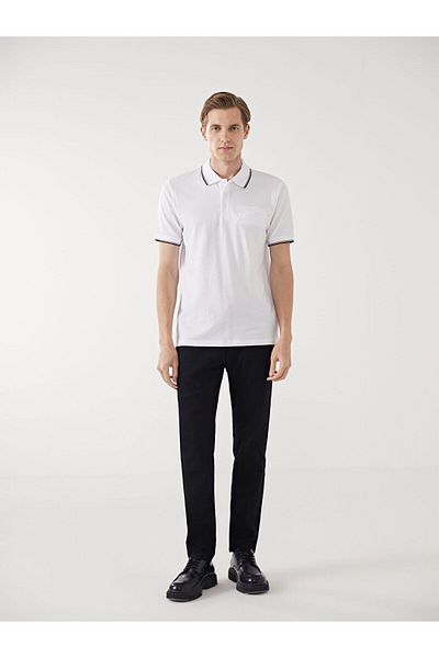 LC Waikiki Ανδρικό μπλουζάκι με κοντό μανίκι Polo λαιμόκοψη