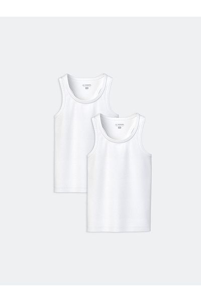 LC Waikiki Crew Neck Boy's Undershirt 2-pack