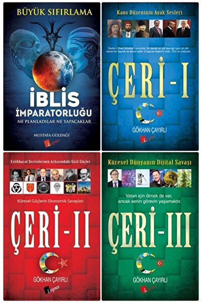 Lopus Yayınları Iblis Imparatorluğu Mustafa Güldağı - Çeri 1 -çeri 2-çeri 3 G...