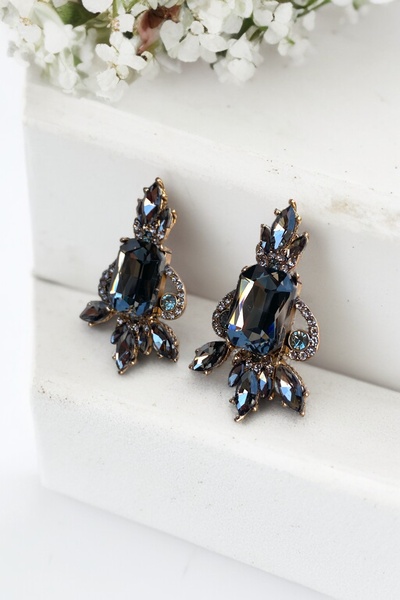 FAYRA ACCESSORIES Kristal Taşlı Küpe