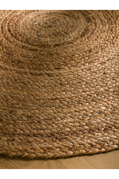 LC Waikiki LCWK Yuvarlak Hasır Halı 90x90 Cm