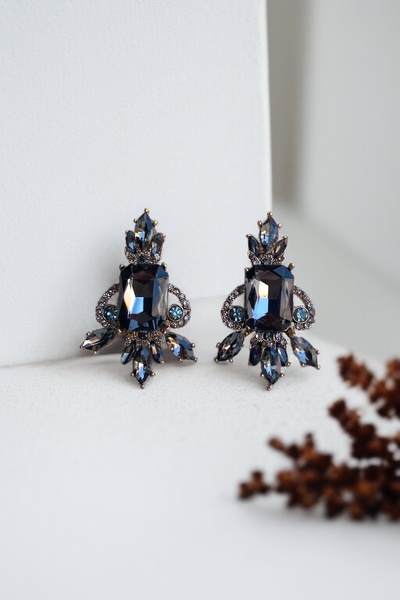 FAYRA ACCESSORIES Kristal Taşlı Küpe