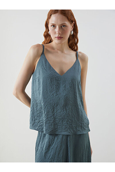 LC Waikiki Γυναικεία μπλούζα Özmarka New Season με λαιμόκοψη V