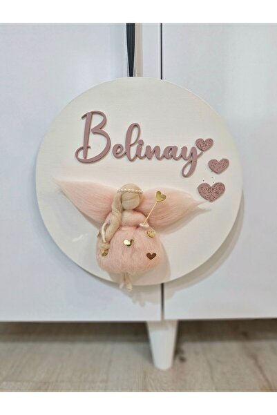 RENKLİ DİZAYN Led Işıklı Bebek/çocuk Odası Kapı Süsü,isme Özel Kapı Süsü,perili Ahşap Kapı Süsü