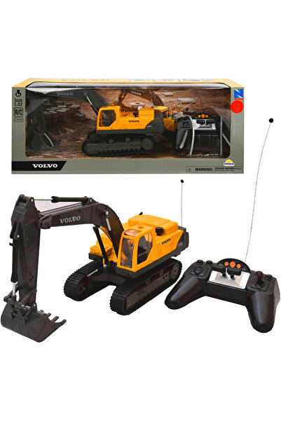 Sunman VOLVO KUMANDALI İŞ MAKİNESİ 8753 EKSKAVATÖR F/F R/C 27MHZ 1:32 5+