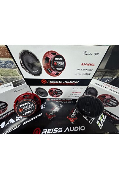 Reiss Reis Rs-m8sql 20cm Midrange 400w 175 Rms Sql Seri Detay Ses Sevenlere