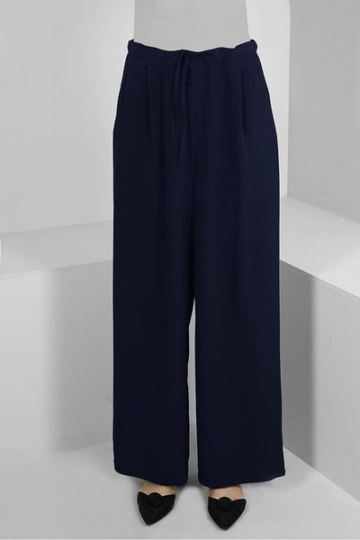 Alvina WIDE LEGS WITH RUBBER WAIST PANT 70539