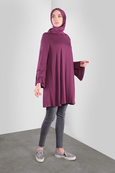 Alvina Volan Sleeve Detail Tunic 41235