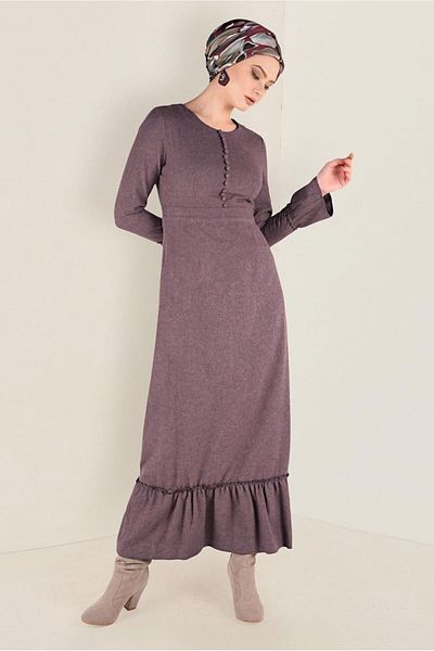 Alvina Βαμβακερό φόρεμα Flounce 4568