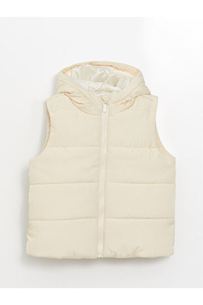 LC Waikiki Pufferweste für Mädchen mit Kapuze